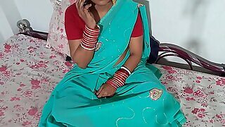 Bengali step-sister in law forgave the rent of the mansion by kissing the landlord Indian Bengali XXX in clear Hindi voice